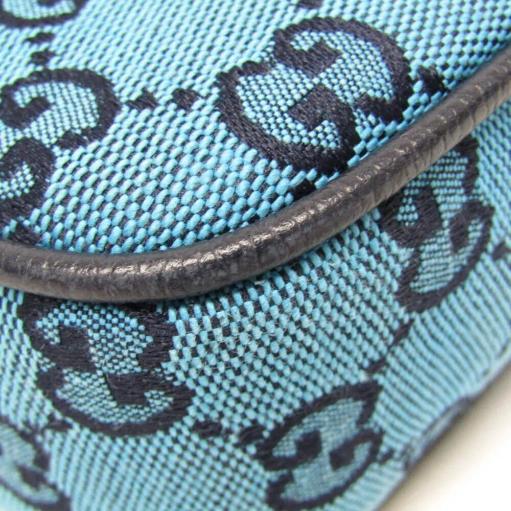 GUCCI Blue Leather Fanny Pack - Picture 5 of 12